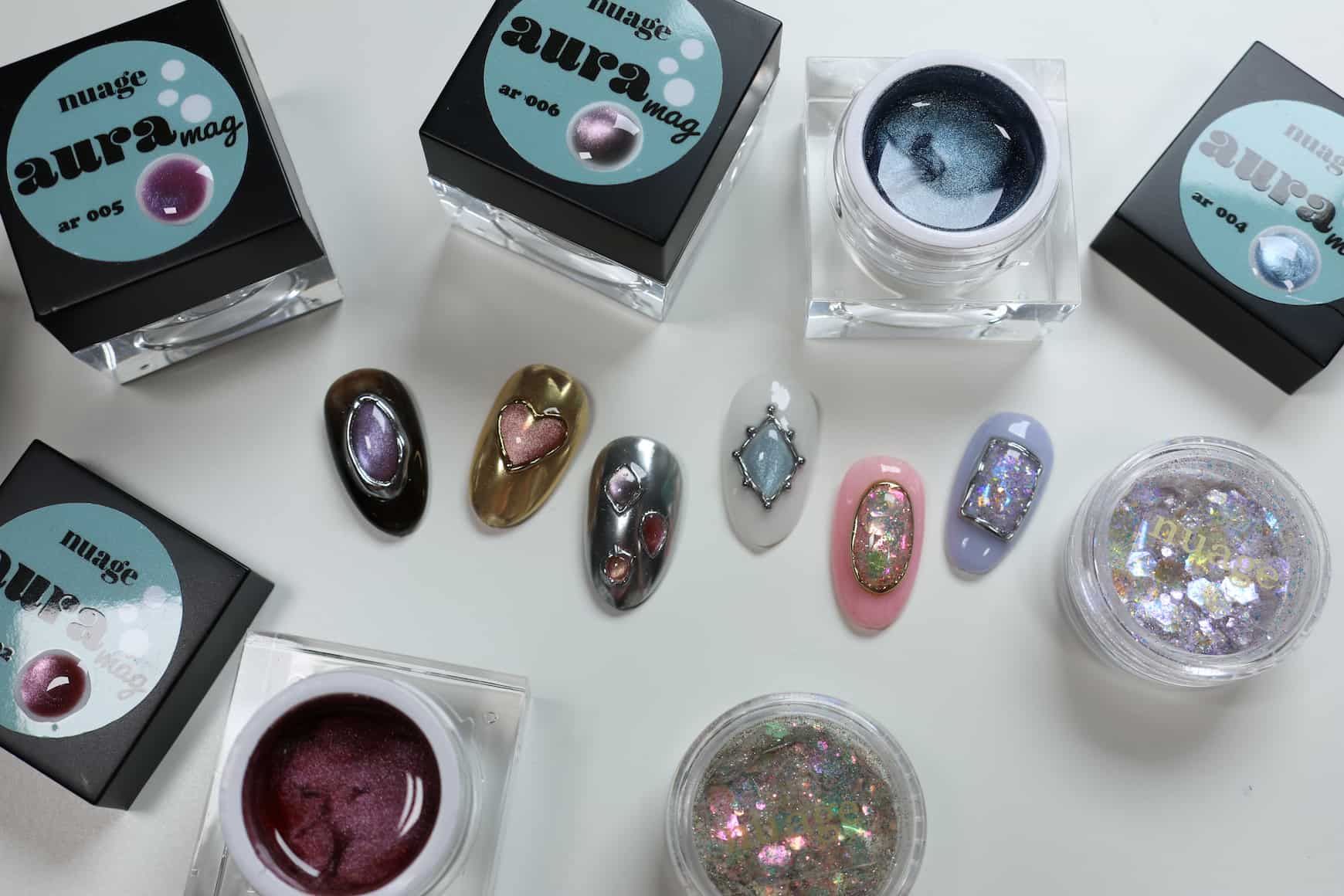How to Create Custom Gemstones ft. Nuage Glitters and Magnet Gels