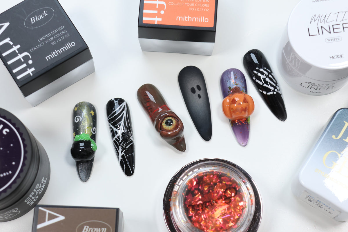 Spooky and Fun Halloween Nail Looks