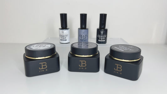 Elevate Your Nail Game With JIN.B Crazy Top Gels