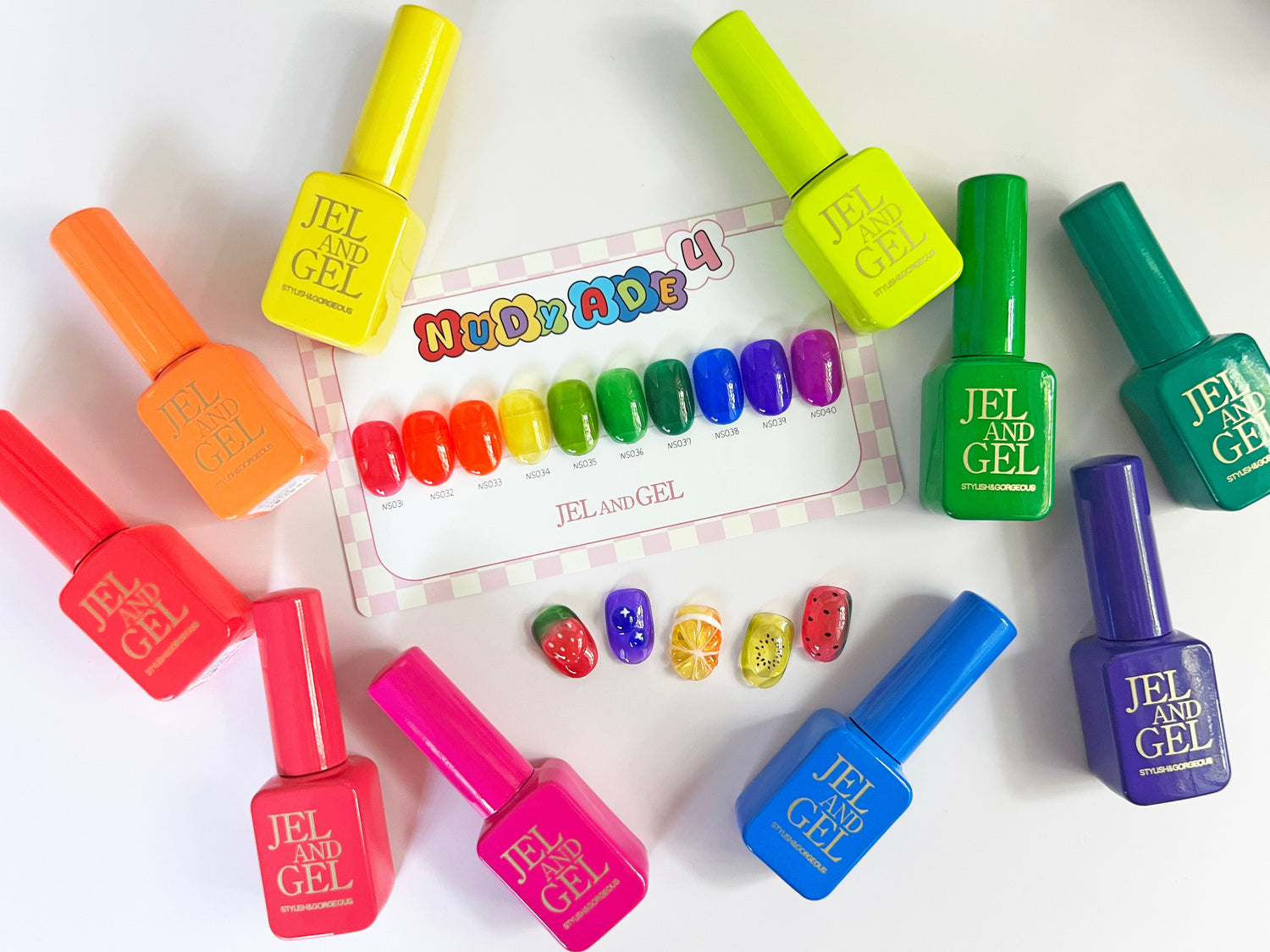 Fruit Nails Featuring Jel and Gel Nudy Ade Season 4