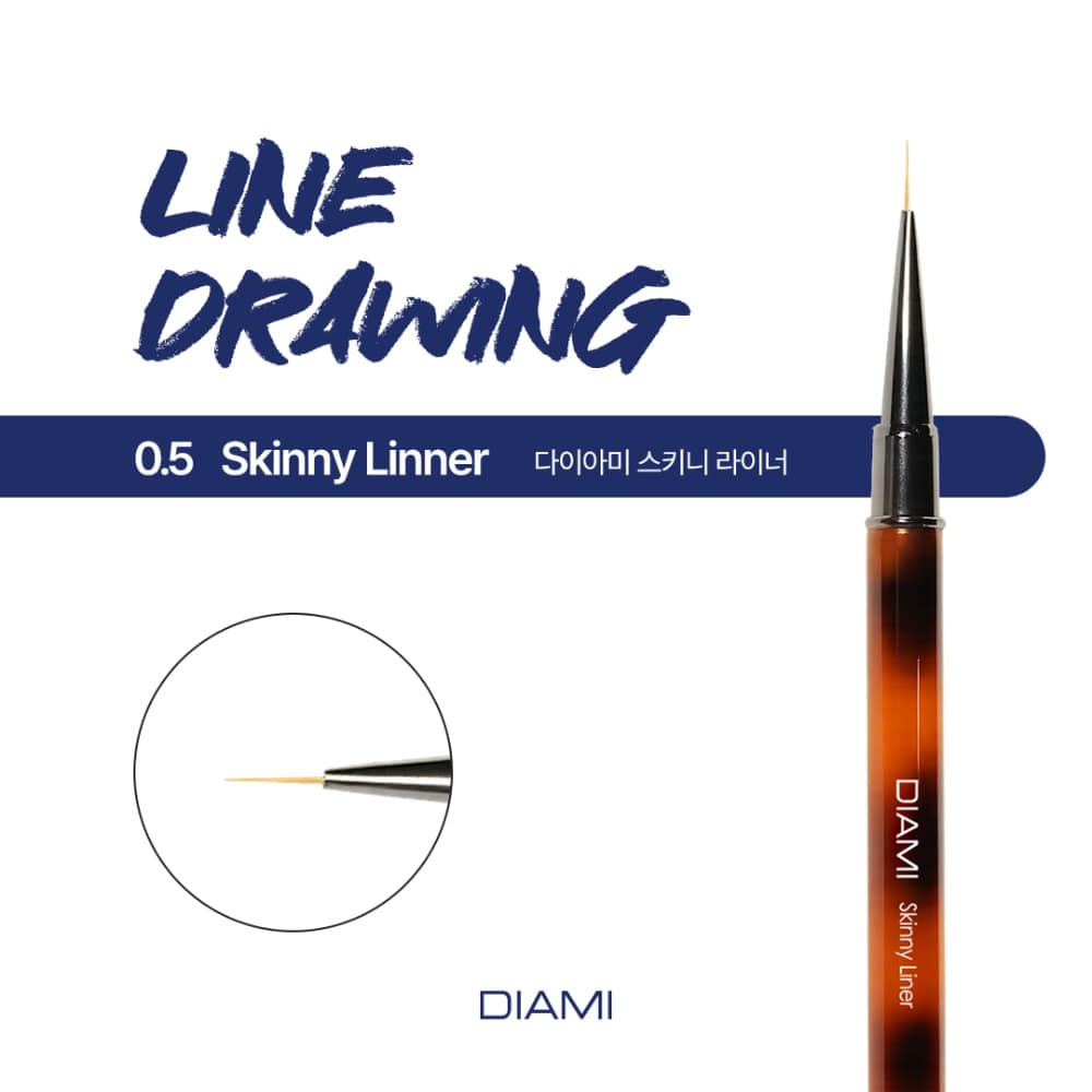 DIAMI - 0.5 Skinny Liner Brush