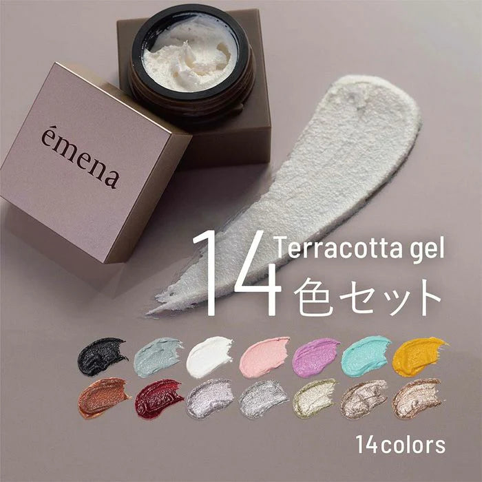 emena Terracotta gel 14色セット émena - Terracotta Gel (14 colours)