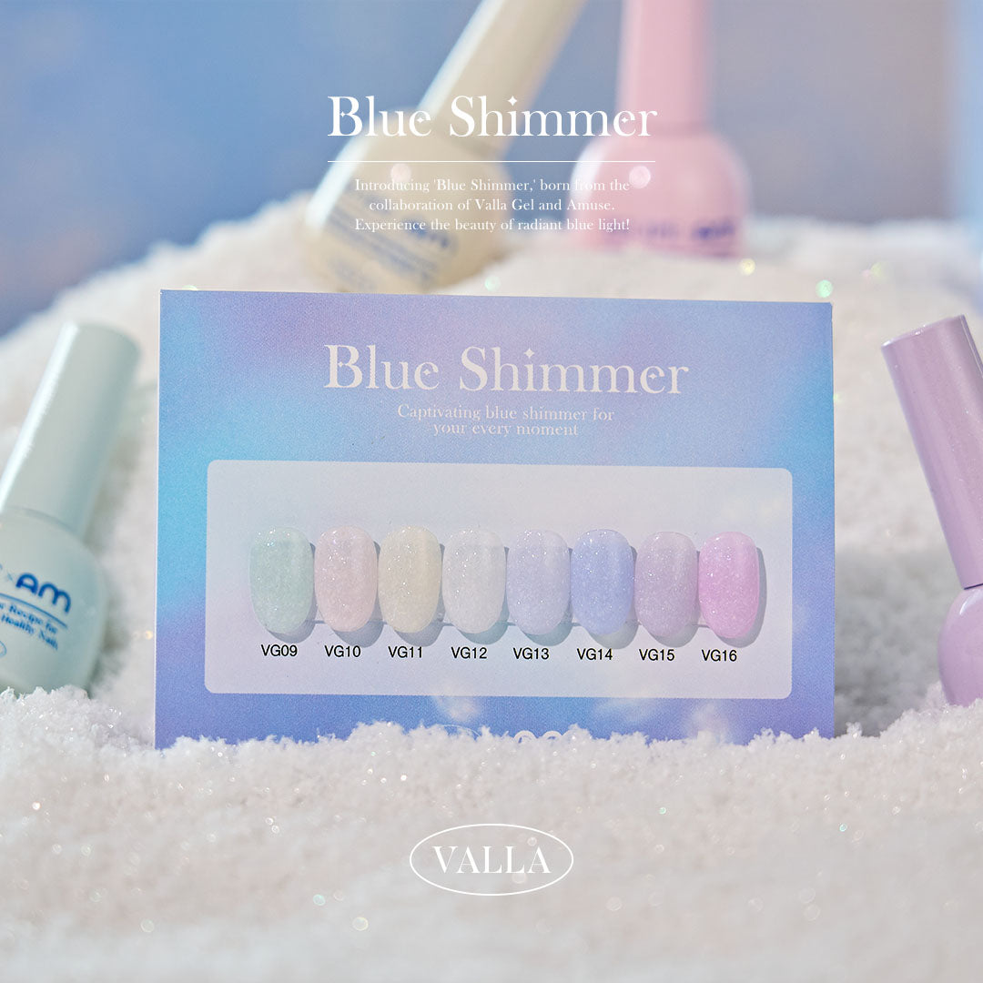 VALLA x AM - Blue Shimmer Collection
