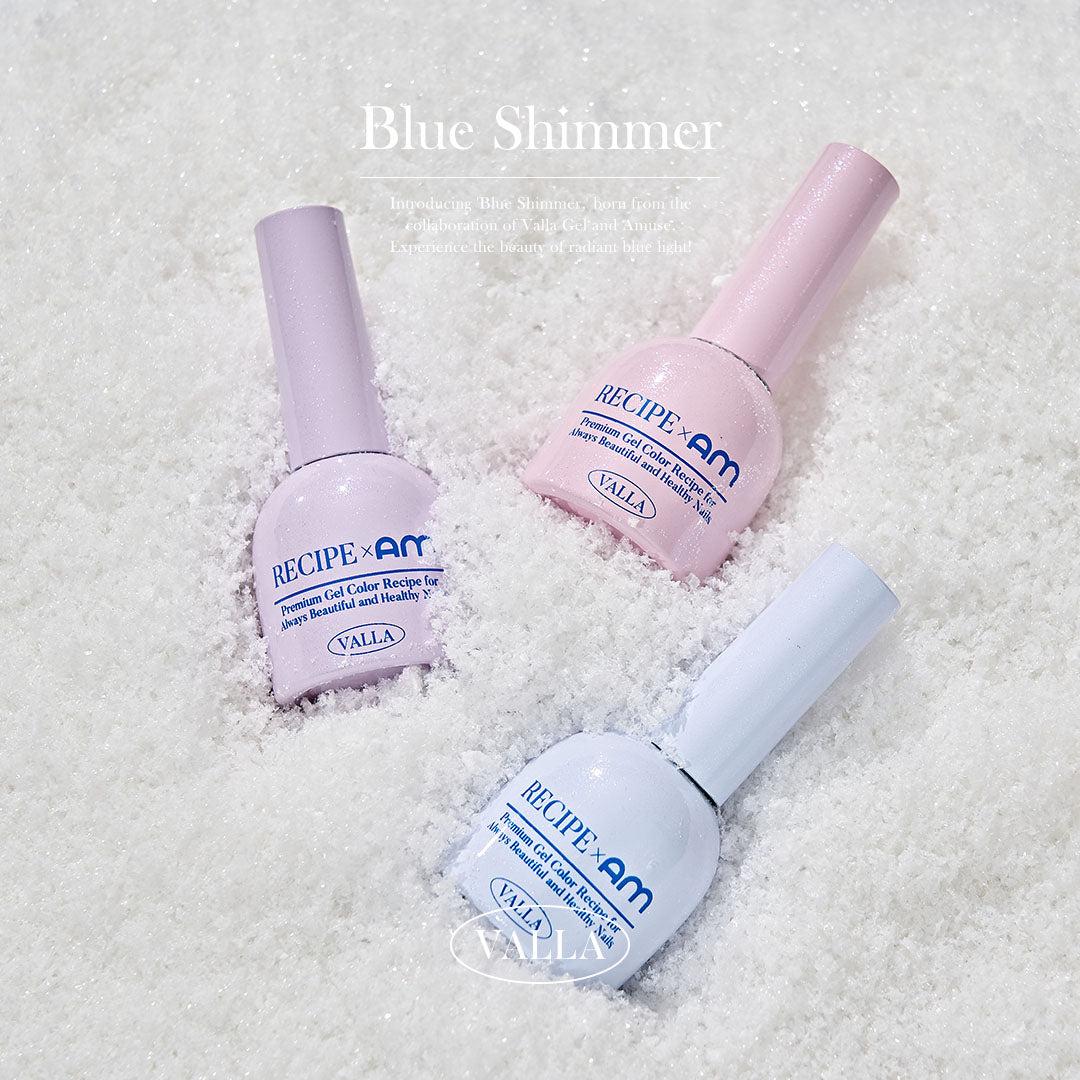 VALLA x AM - Blue Shimmer Collection
