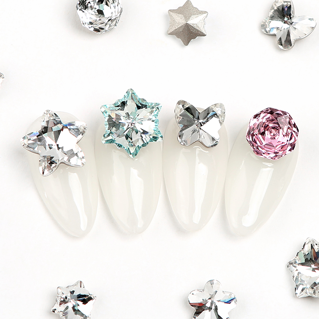 Jello Jello - Shaped Stone Nail Charms (VNS244 - VNS256)