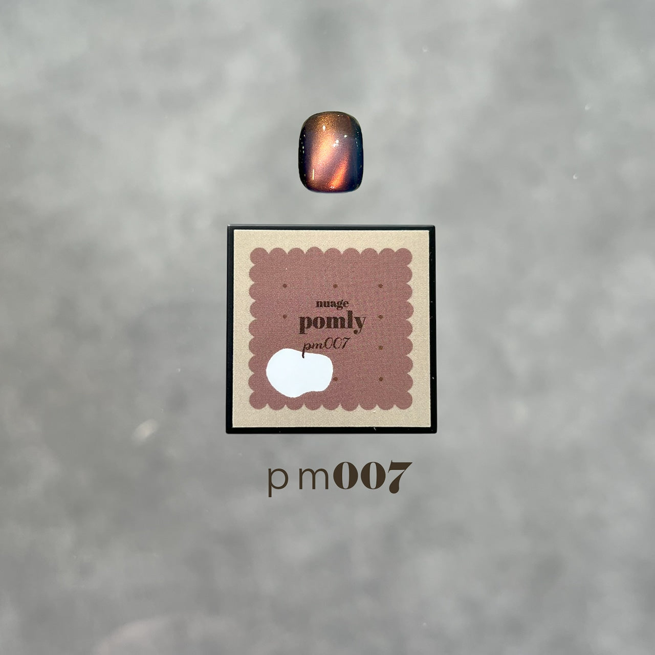 Nuage - Pomly Mag Gel Nail Set (Pm001 - Pm008) + clear swatch tiles (8pc)