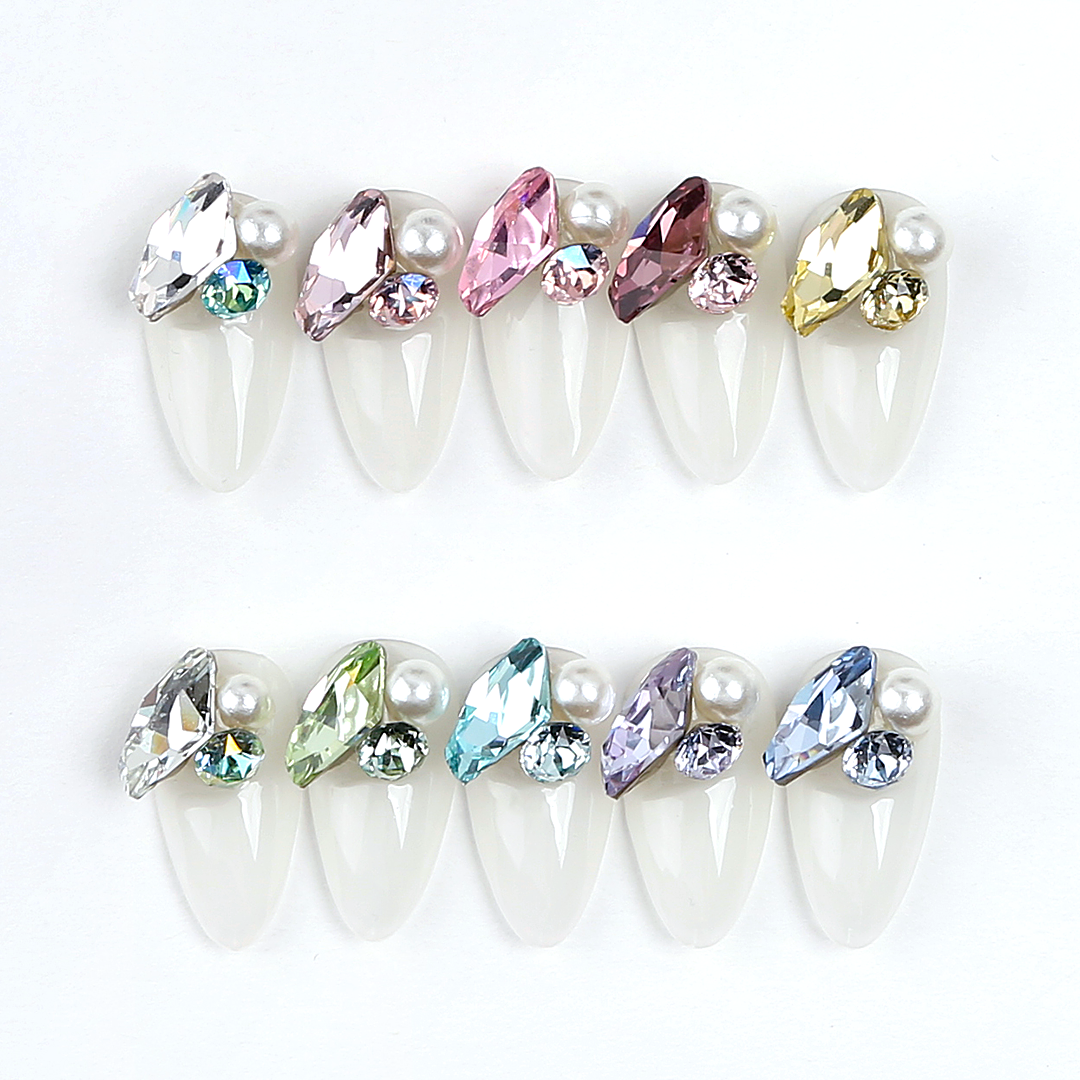 Jello Jello - Pebble Stone Nail Charms (VNS234 - VNS243)