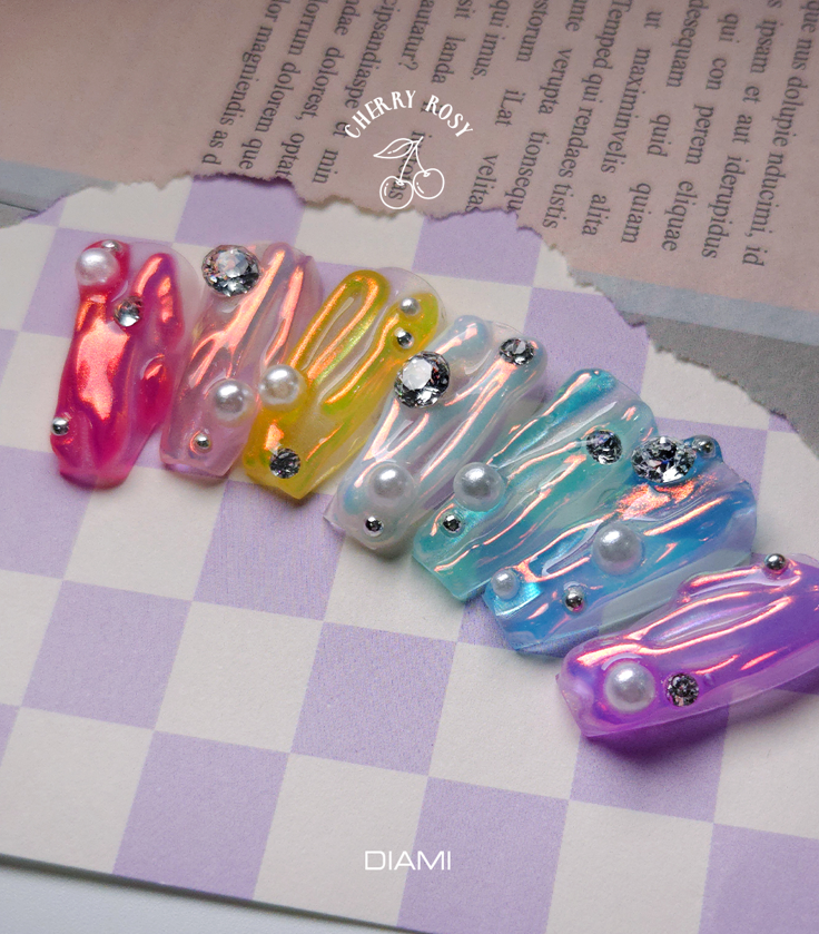 SHINEasy Special Mermaid Pearl Cherry Rose (017) + gift (DA031 or DA032)