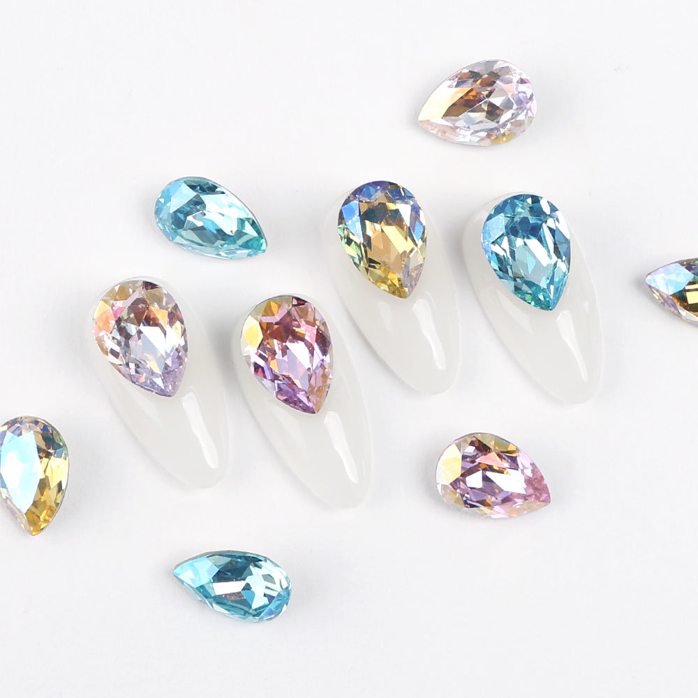 Jello Jello - Teardrop Stone Nail Charms (VNS202-VNS216, VNS127, & VNS218-VNS224)