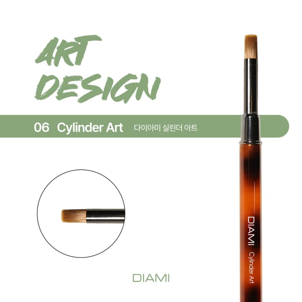 DIAMI - 06 Cylinder Art Brush