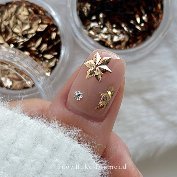 Bonniebee - Snowflake Diamond Sequin (3 types)