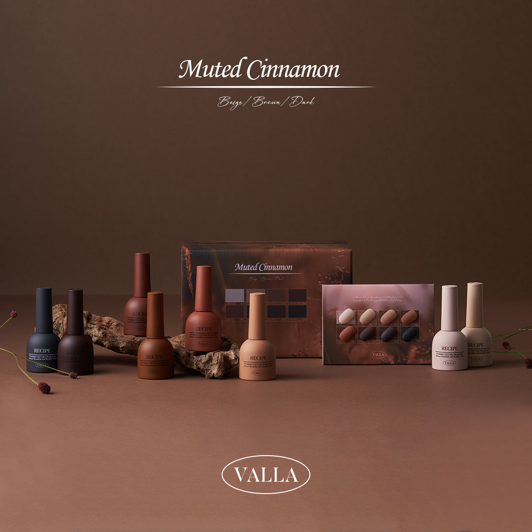 VALLA Muted Cinnamon Set (8 syrups)