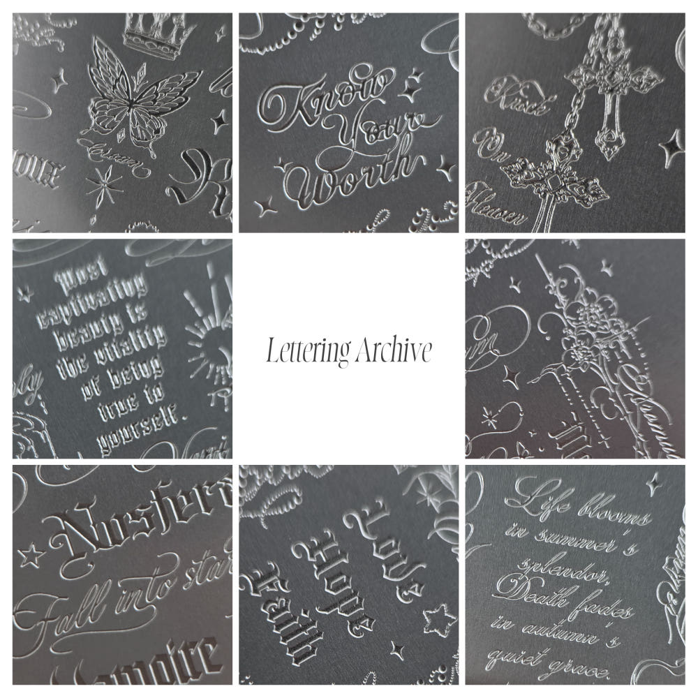 Fiote - Lettering Archive Plate