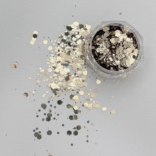 Nailbayo Gold Pop Glitter