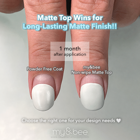 my&bee - Powder-free coat 12ml