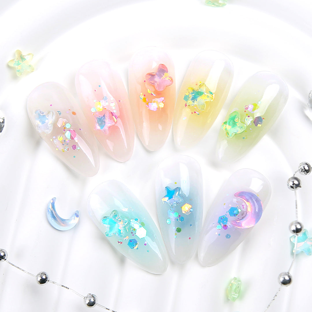 Jello Jello - V-Cut Stone Nail Charms (SNS001 - SNS076)
