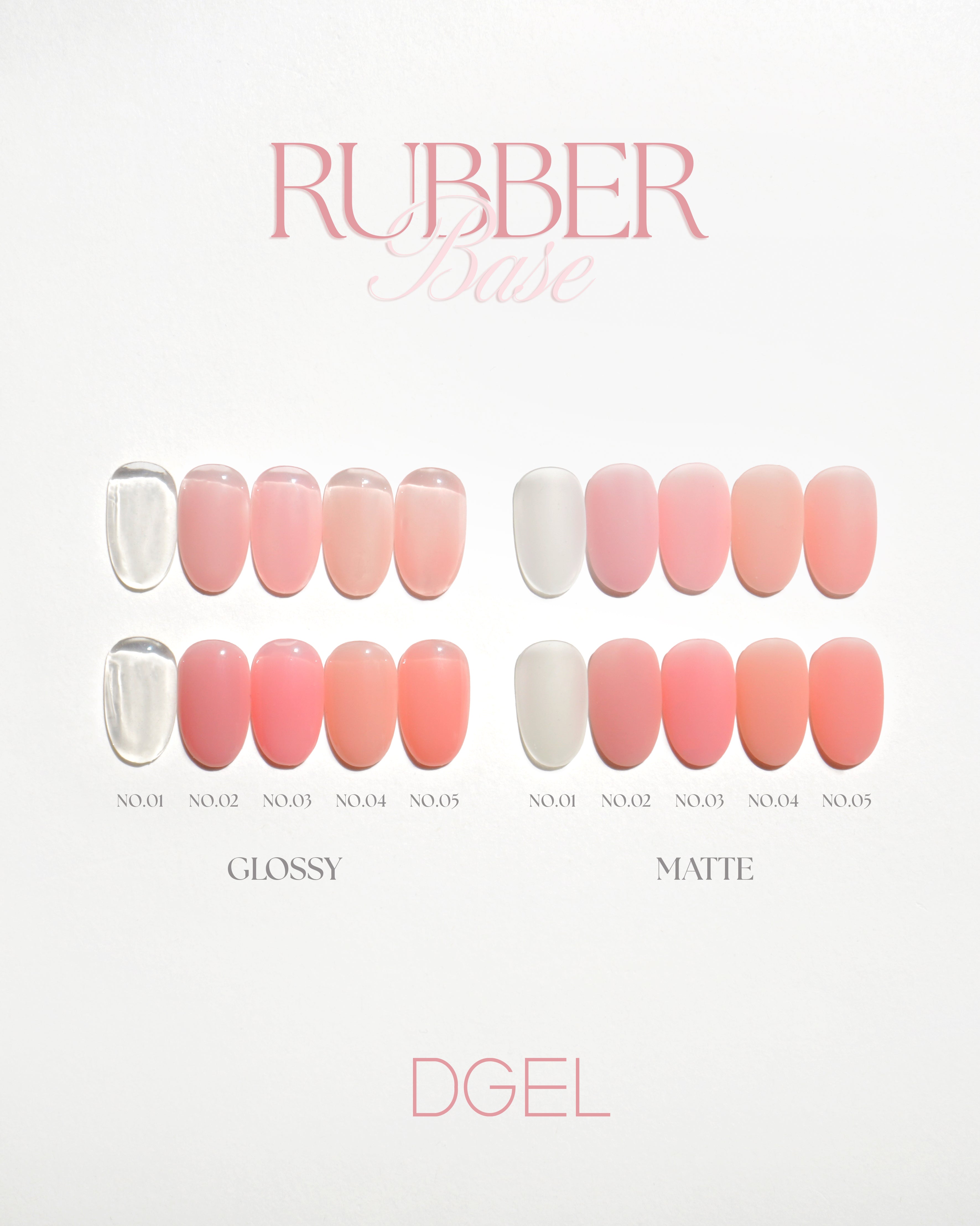 DGEL - Rubber Base Gel (5 types)