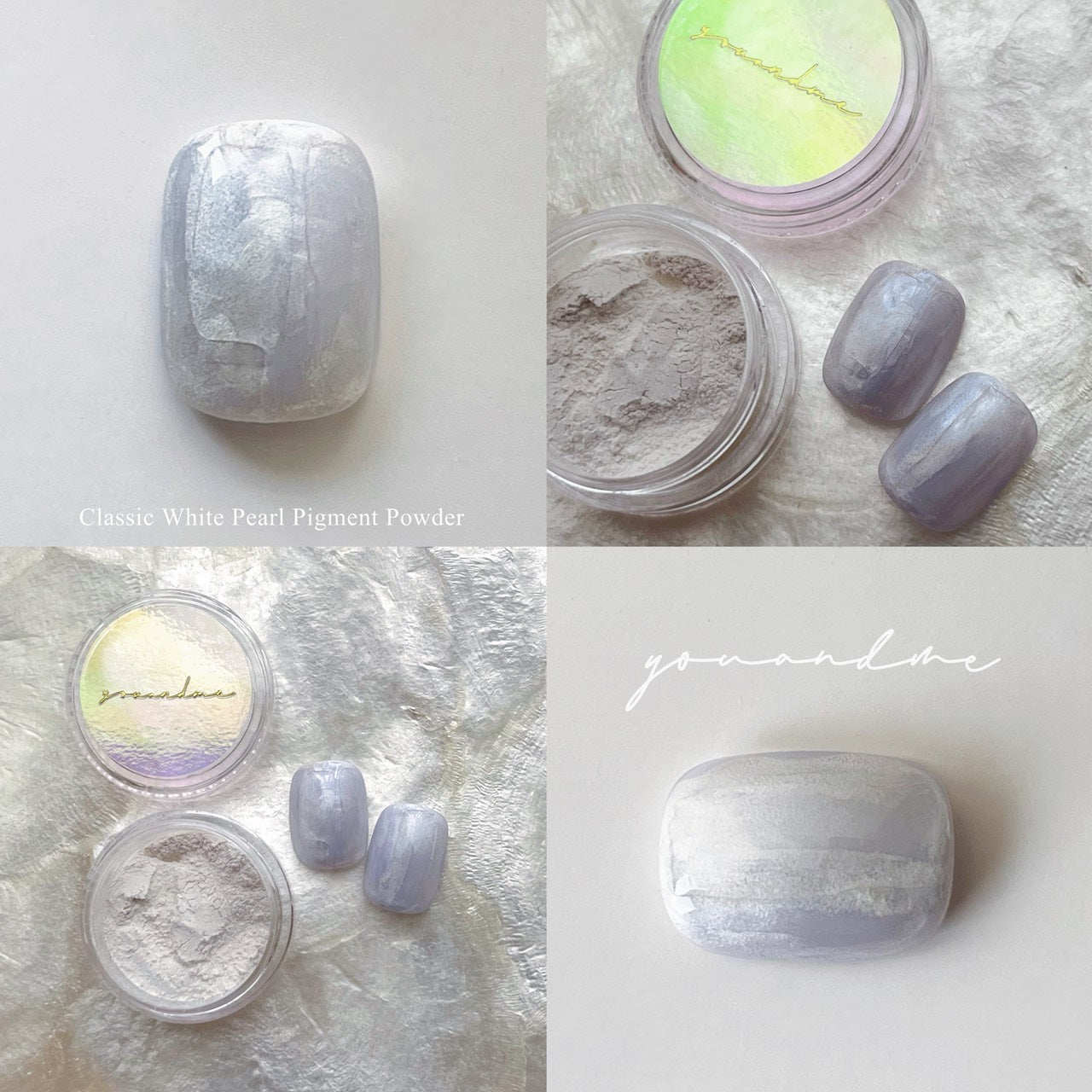 You and Me - Classic White Pearl Pigment Powder