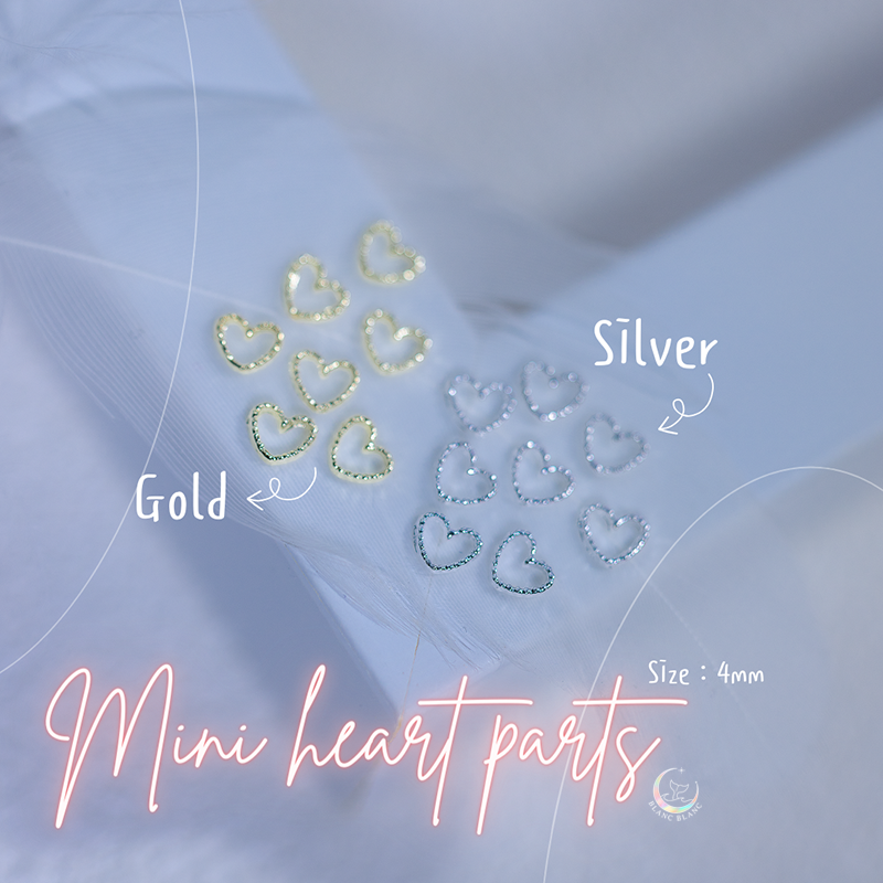 Blanc Blanc - Mini Heart Parts (9pcs) - 2 types
