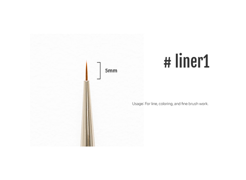 DINO Liner Brush No.1