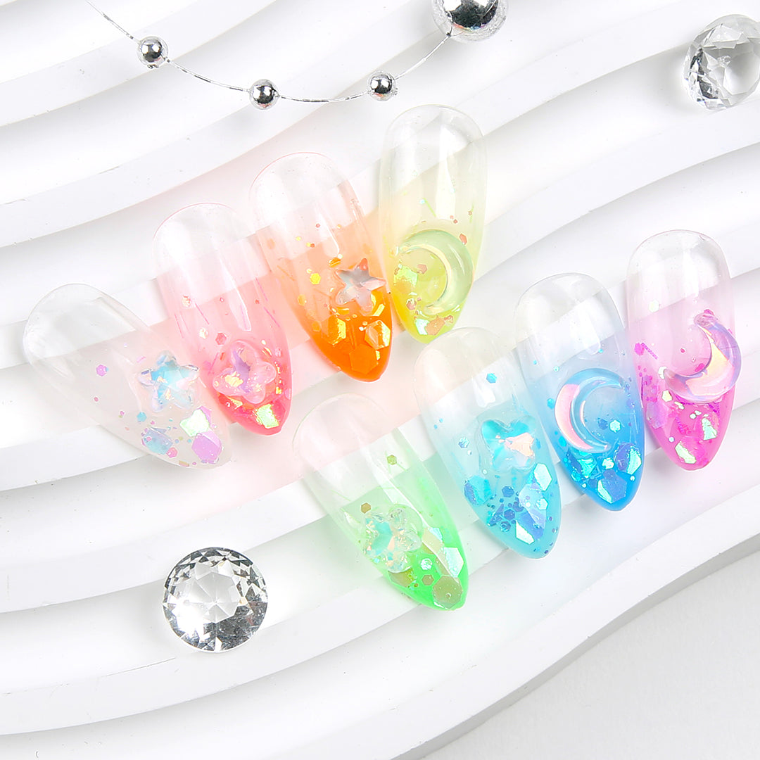 Jello Jello - V-Cut Stone Nail Charms (SNS001 - SNS076)