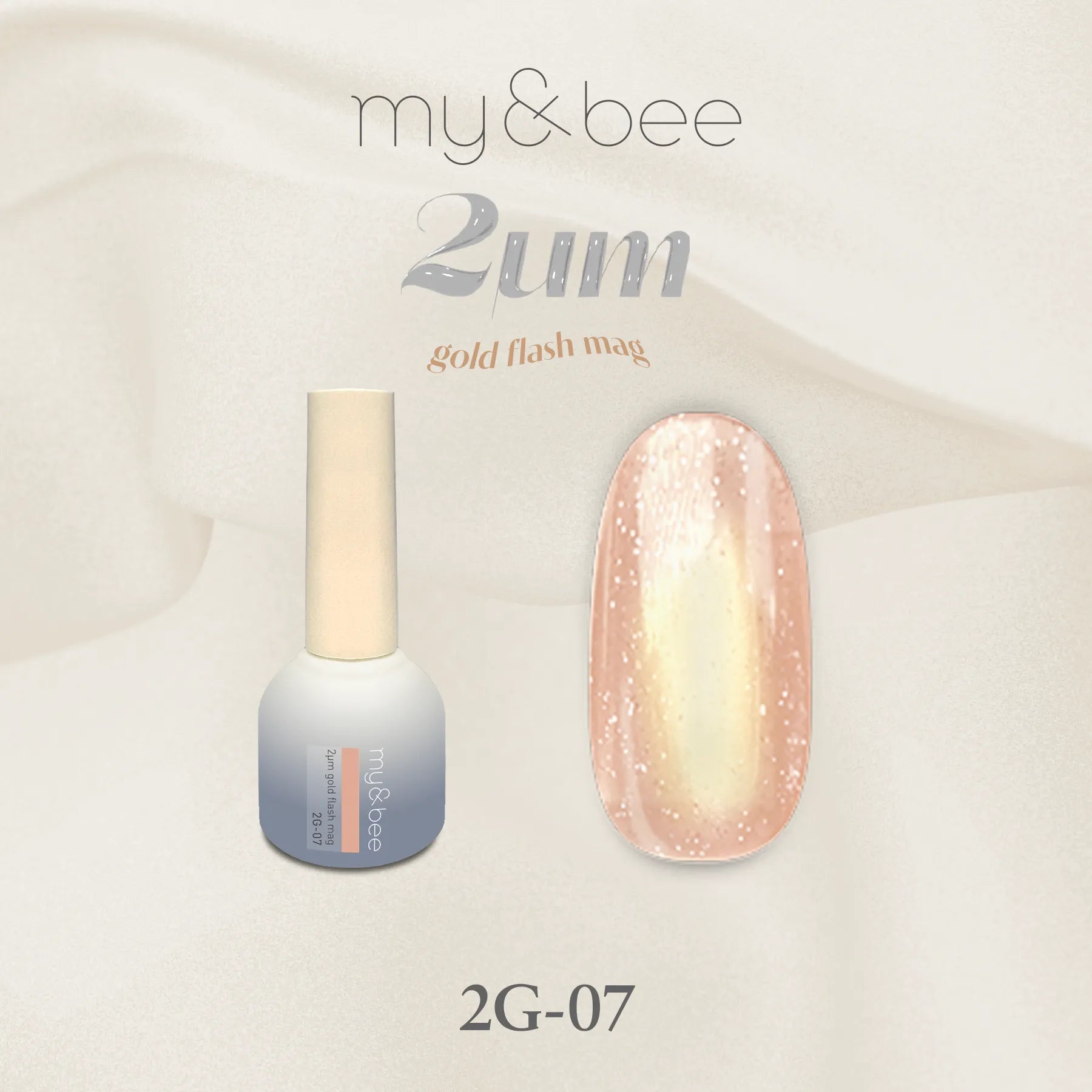 my&bee - 2ɥm Gold Flash Magnet Gels (2G-01 - 2G12)