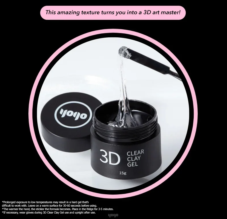 YOGO 3D Clear Clay Gel