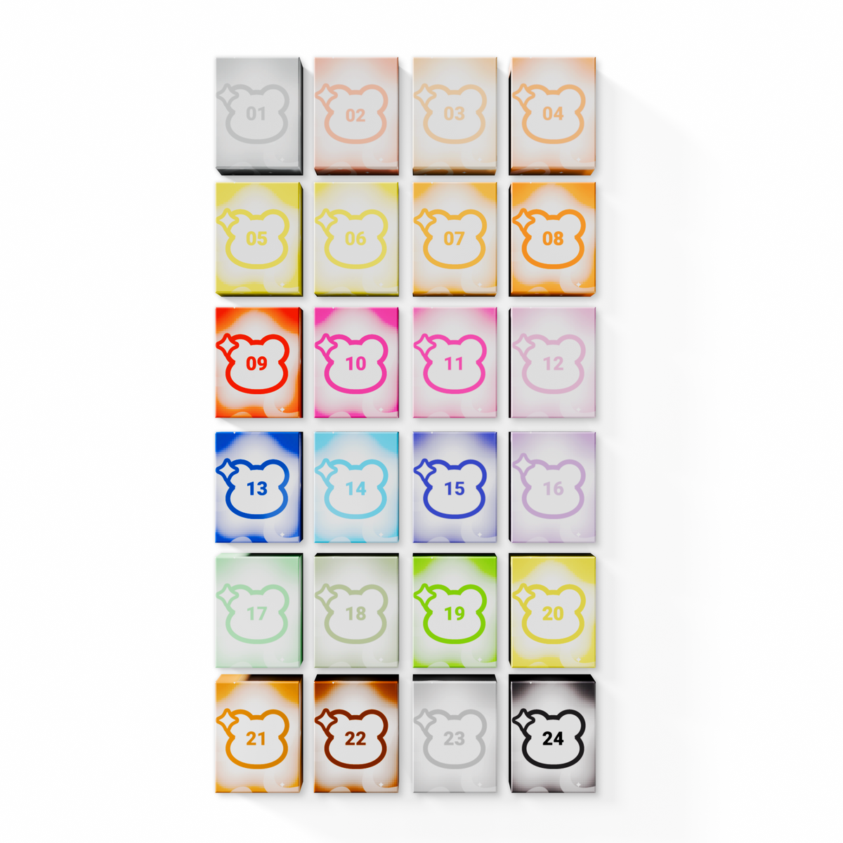 Crisania Neri - Painting Gel Palette (24 Colors)