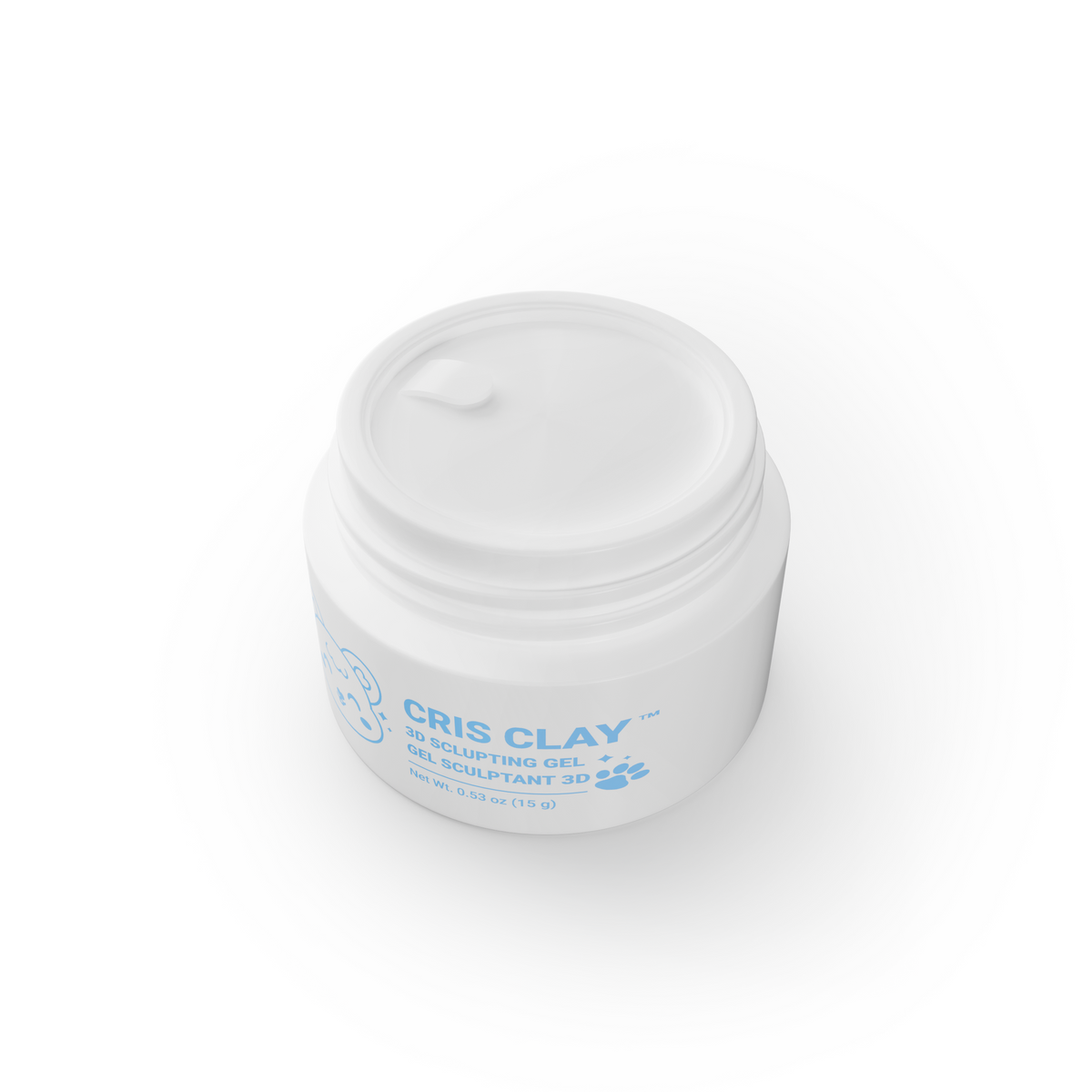 Cris Clay™ Milky White 3D Sculpting Gel (15g)