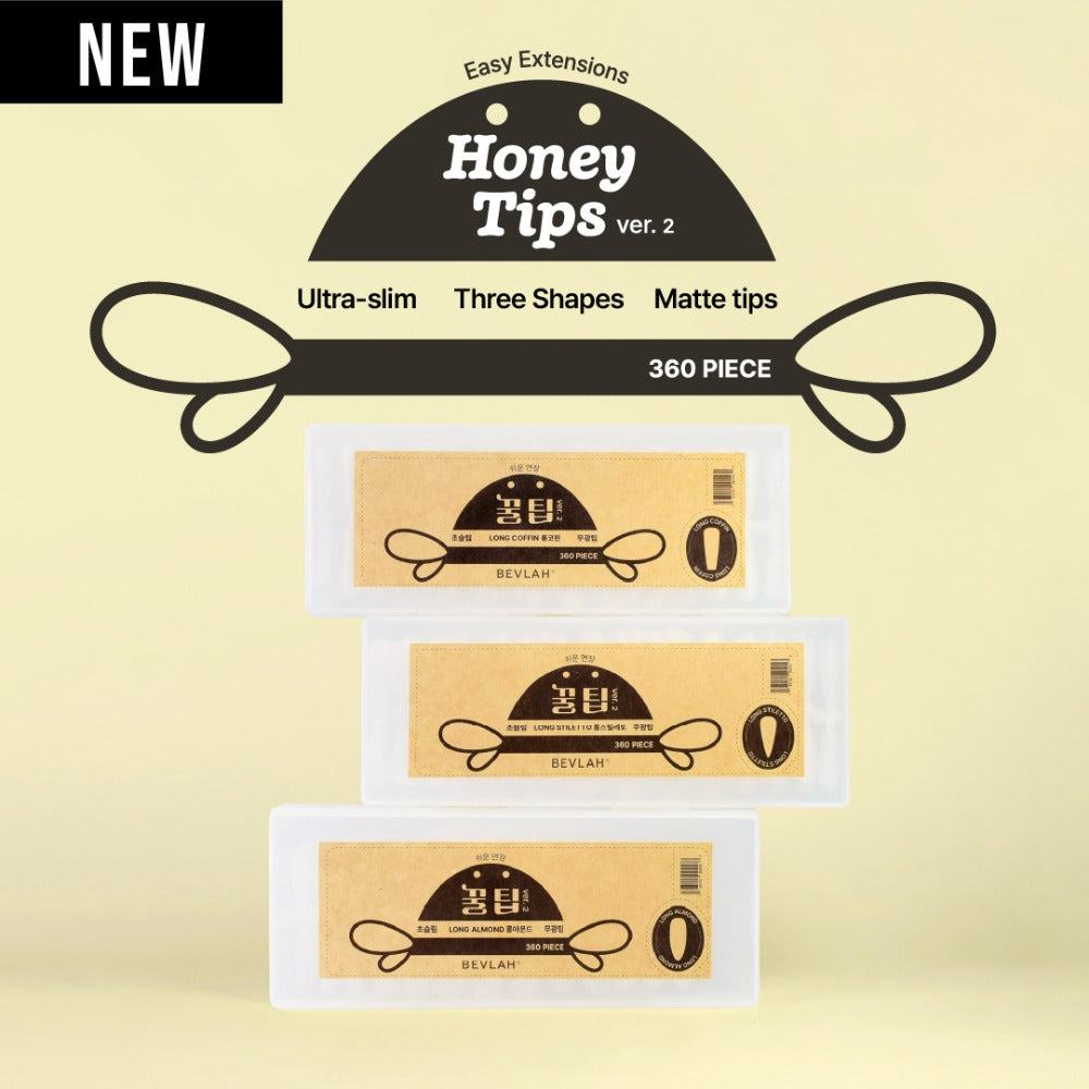 Bevlah - Honey Nail Tip Extensions v 2.0 (3 types)
