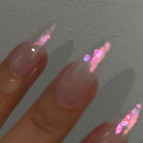 Nailbayo - Pink Sunset Glitter