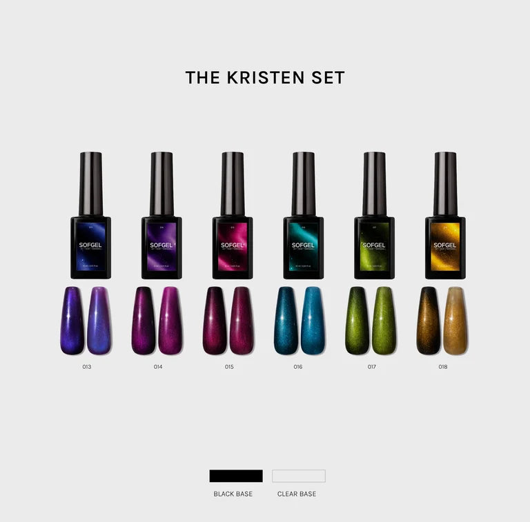 Sofgel - The Kristen Set | Chinchilla Cat Eye Set No. 03