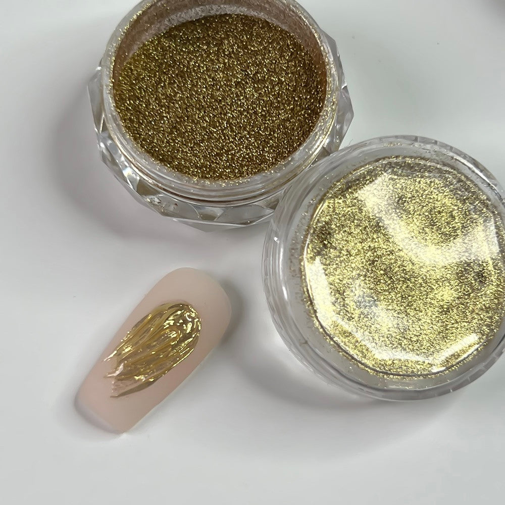 Elegant Gold Chrome Powder [MABUSA] – sweetienailsupply