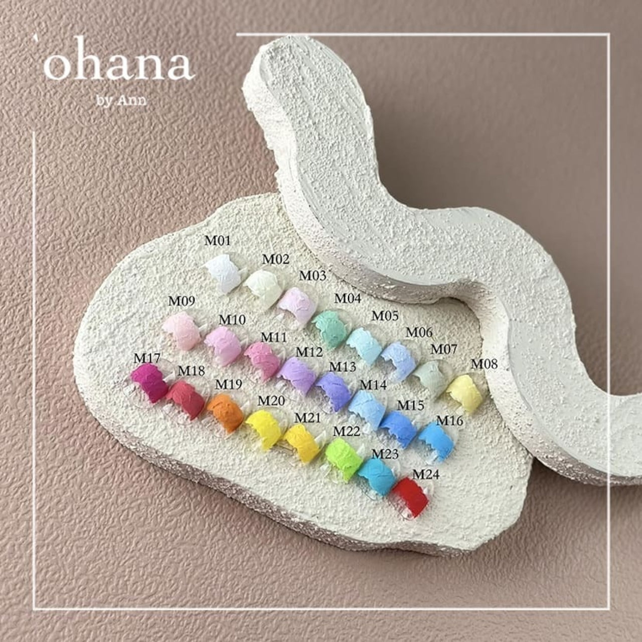 D.nail - Ohana Painter Gel Set 1 (M01-M24)
