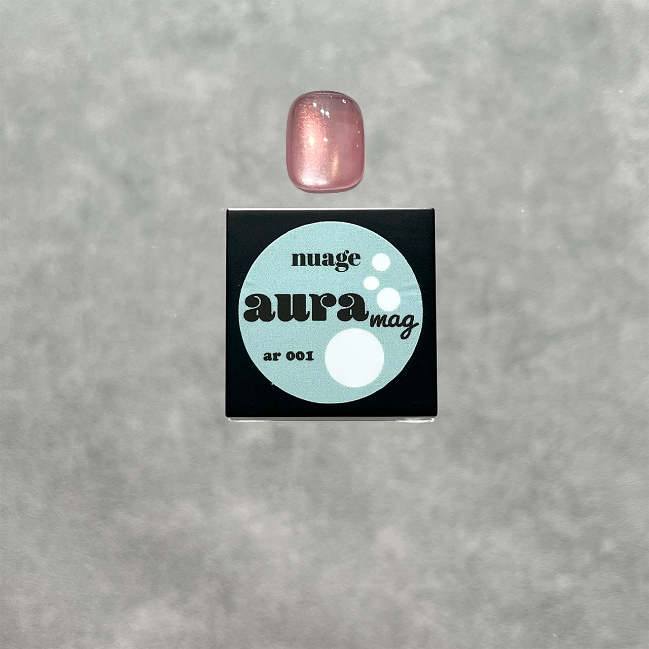 Nuage - Aura Mag Gel Nail Set (ar001 - ar006) + clear swatch tiles (6pc)