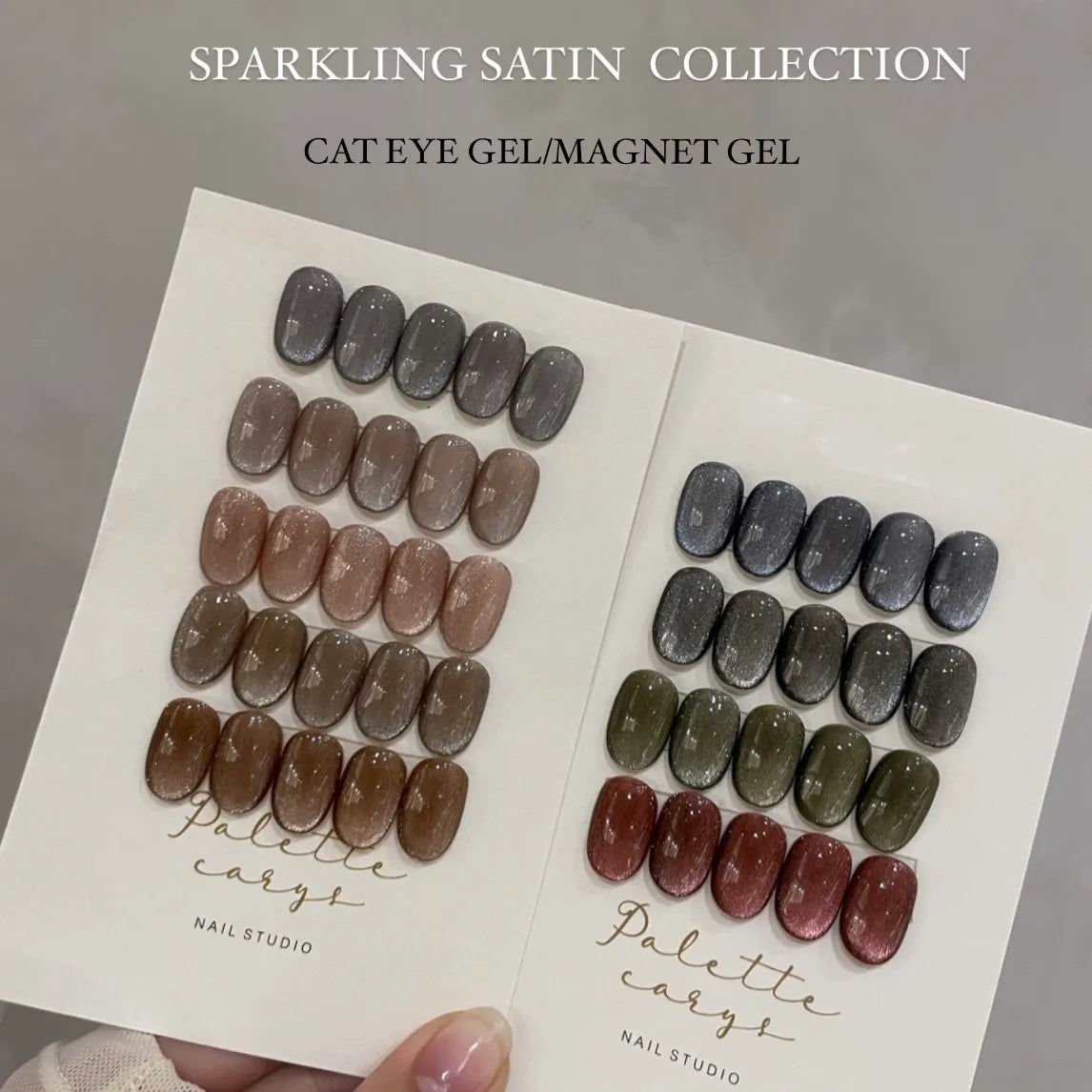 Palette Carys Sparkling Satin Collection (E01-E09)