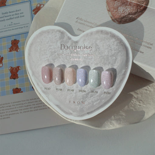 From The Nail - Dacquoise Sand & Reflective Gel Series (FU.47 - FU.52)