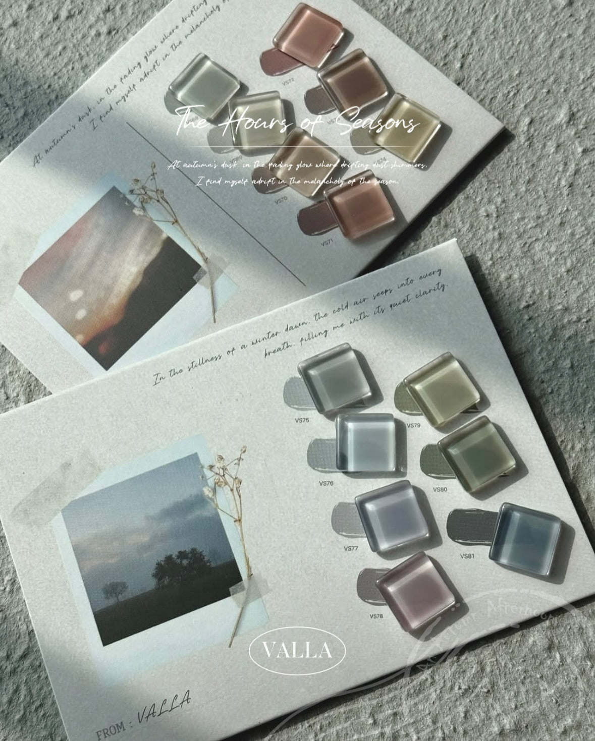 VALLA - Autumn Afternoon Collection (7pcs)
