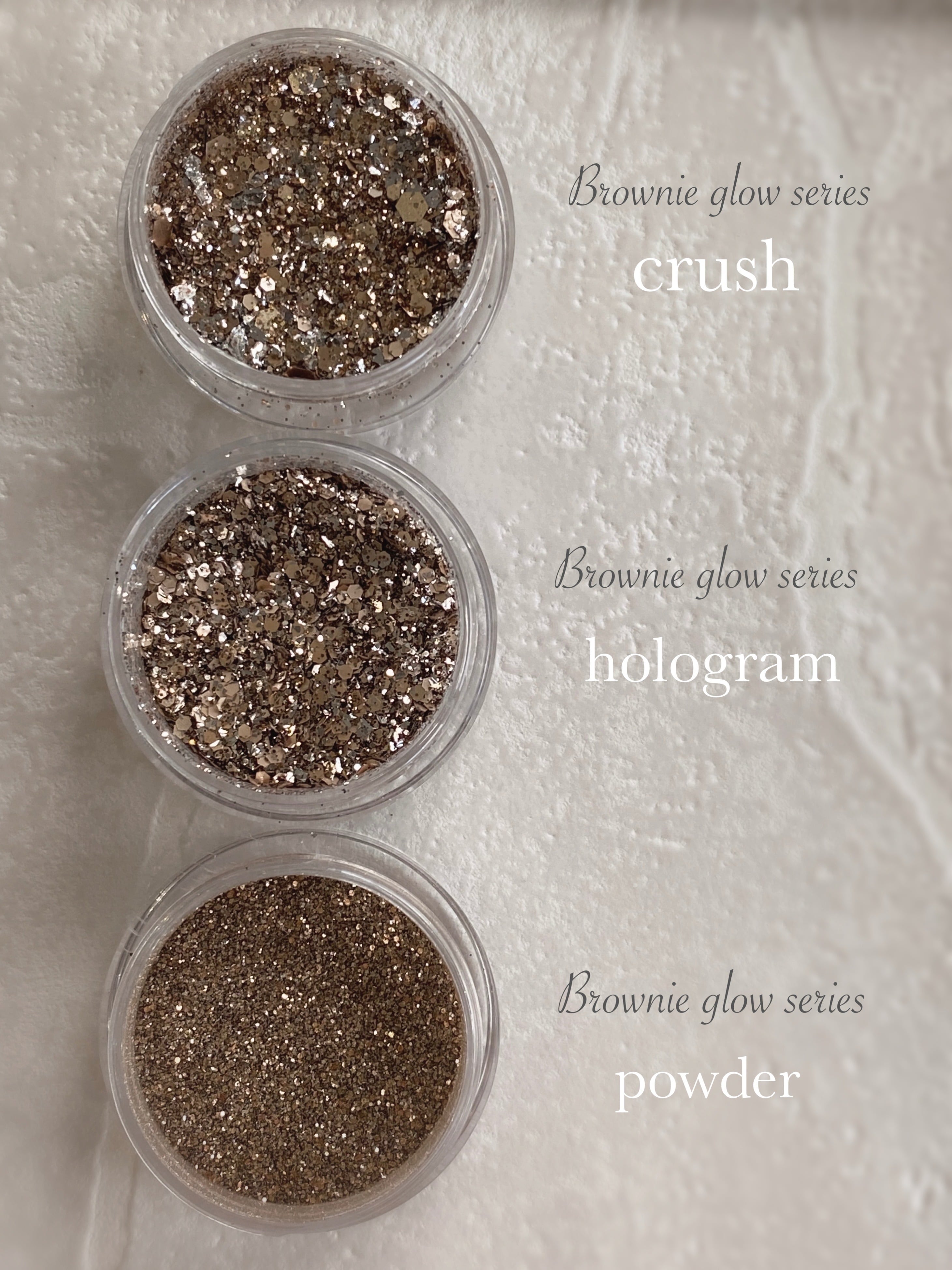 Atelier Novel - SET019 Brownie glow series (3 pcs)