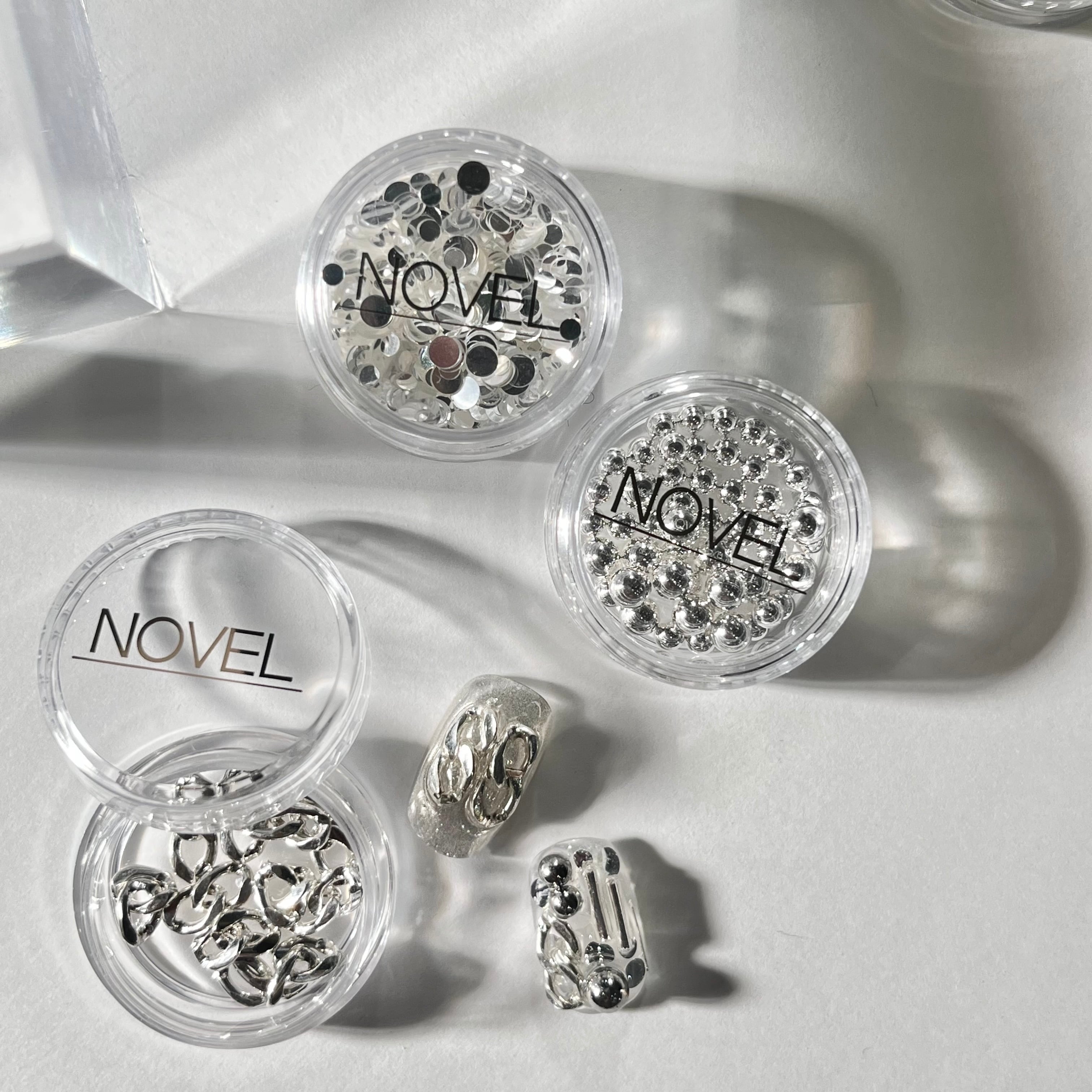 Atelier Novel - P860 Dual Chain Parts (Bright Silver)