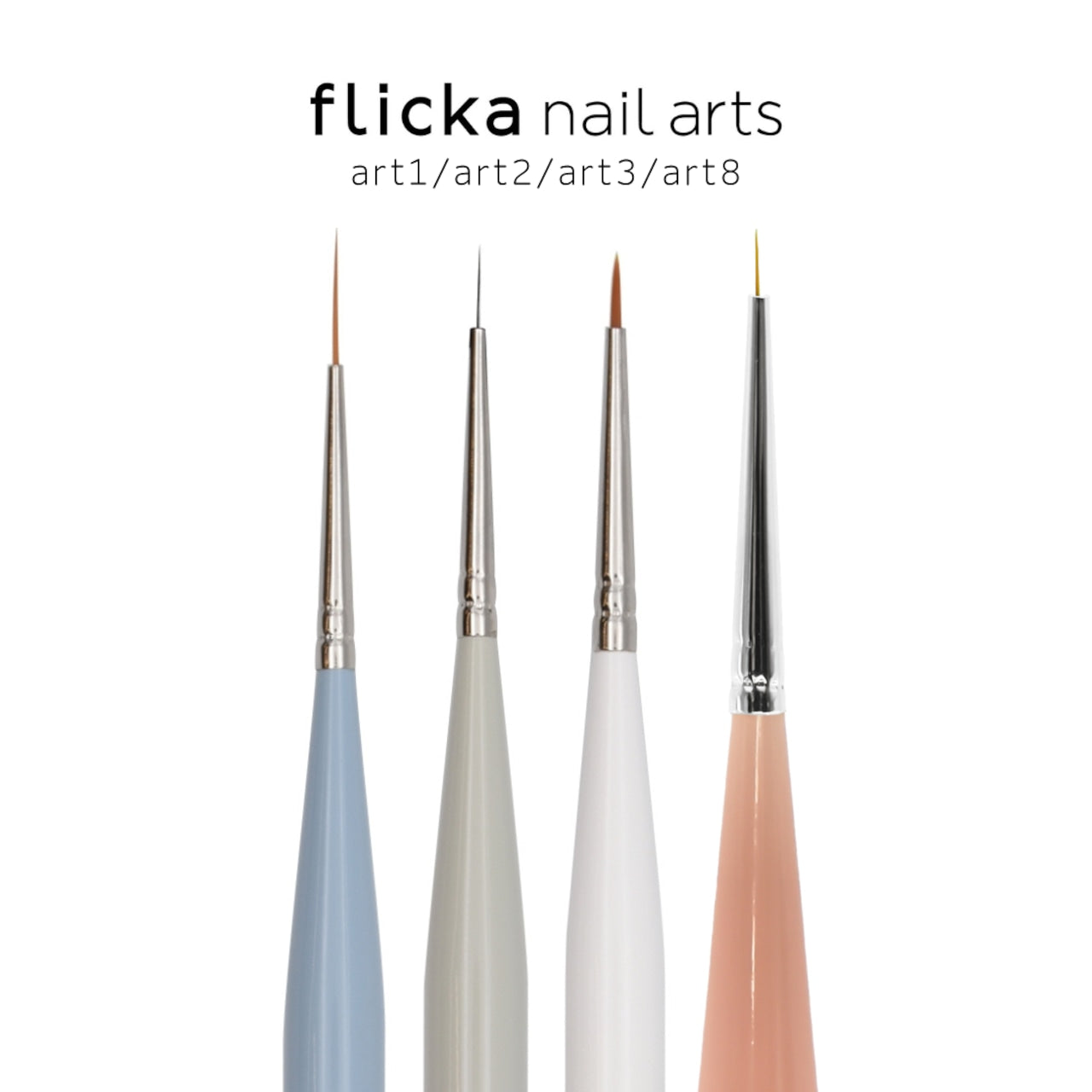 Flicka Nail Arts - Gel Brushes