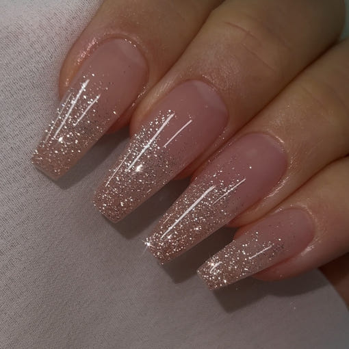 Nailbayo - Champagne Glitter Gel