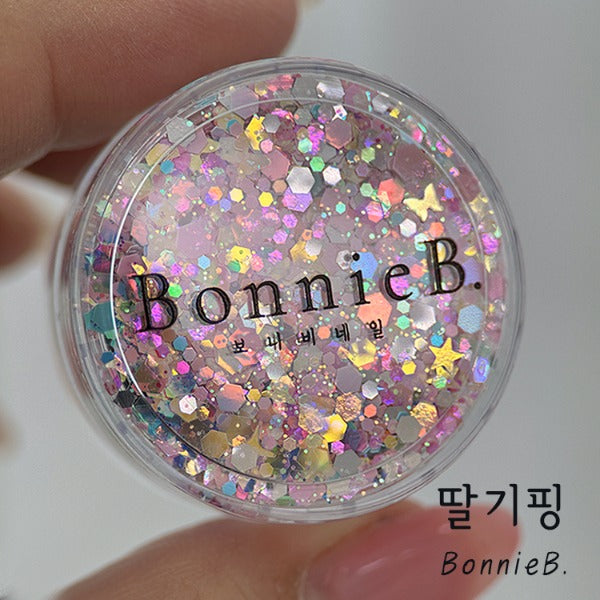 Bonniebee - Strawberry Ping Hologram Glitter
