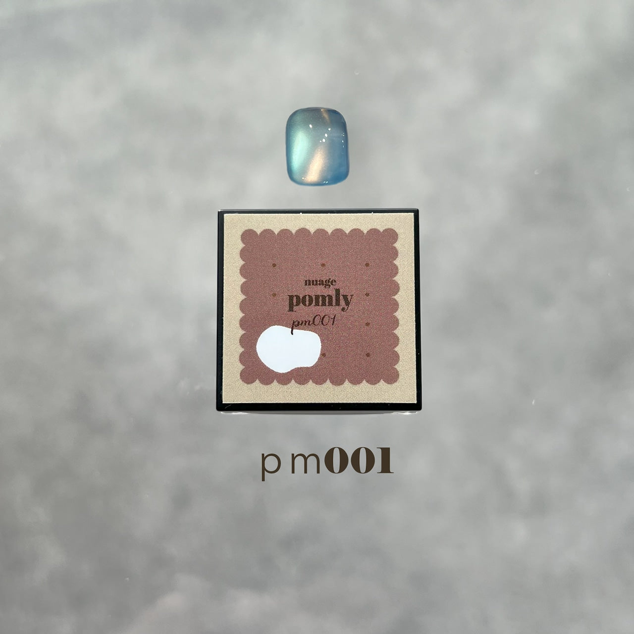 Nuage - Pomly Mag Gel Nail Set (Pm001 - Pm008) + clear swatch tiles (8pc)