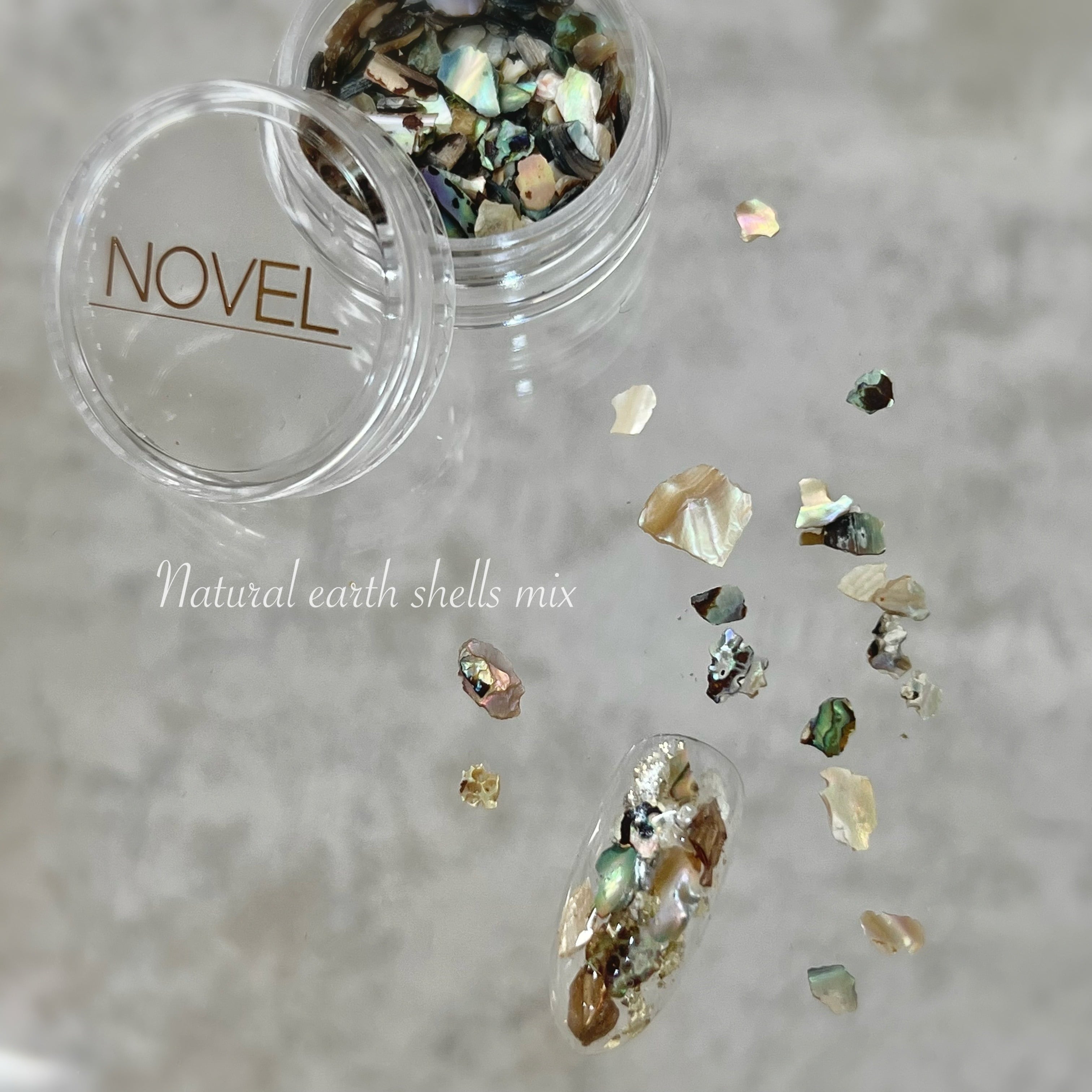 Atelier Novel - S404 Natural Earth Shells Mix