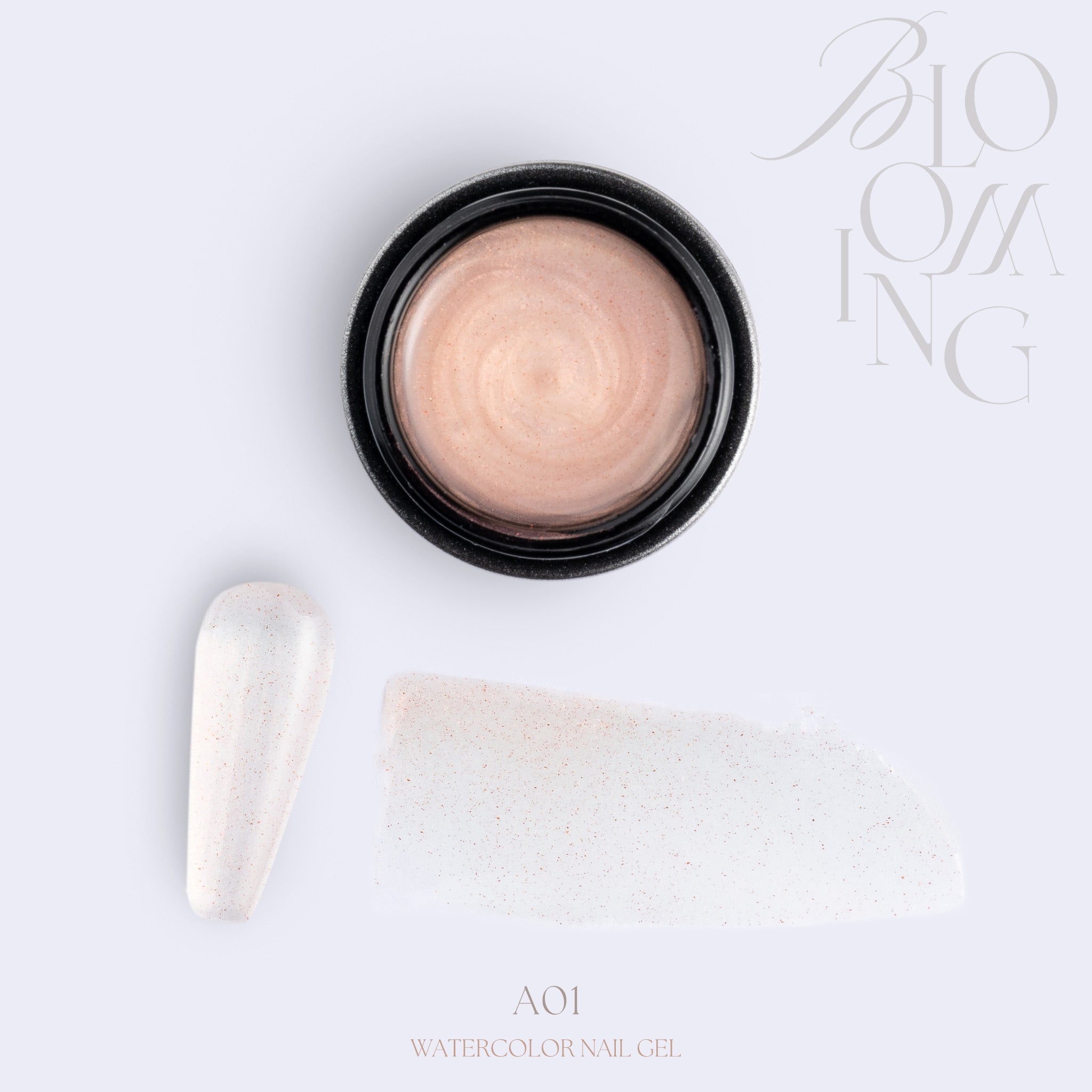 Blooming Nails - No.1 Watercolor Nail Gel Set