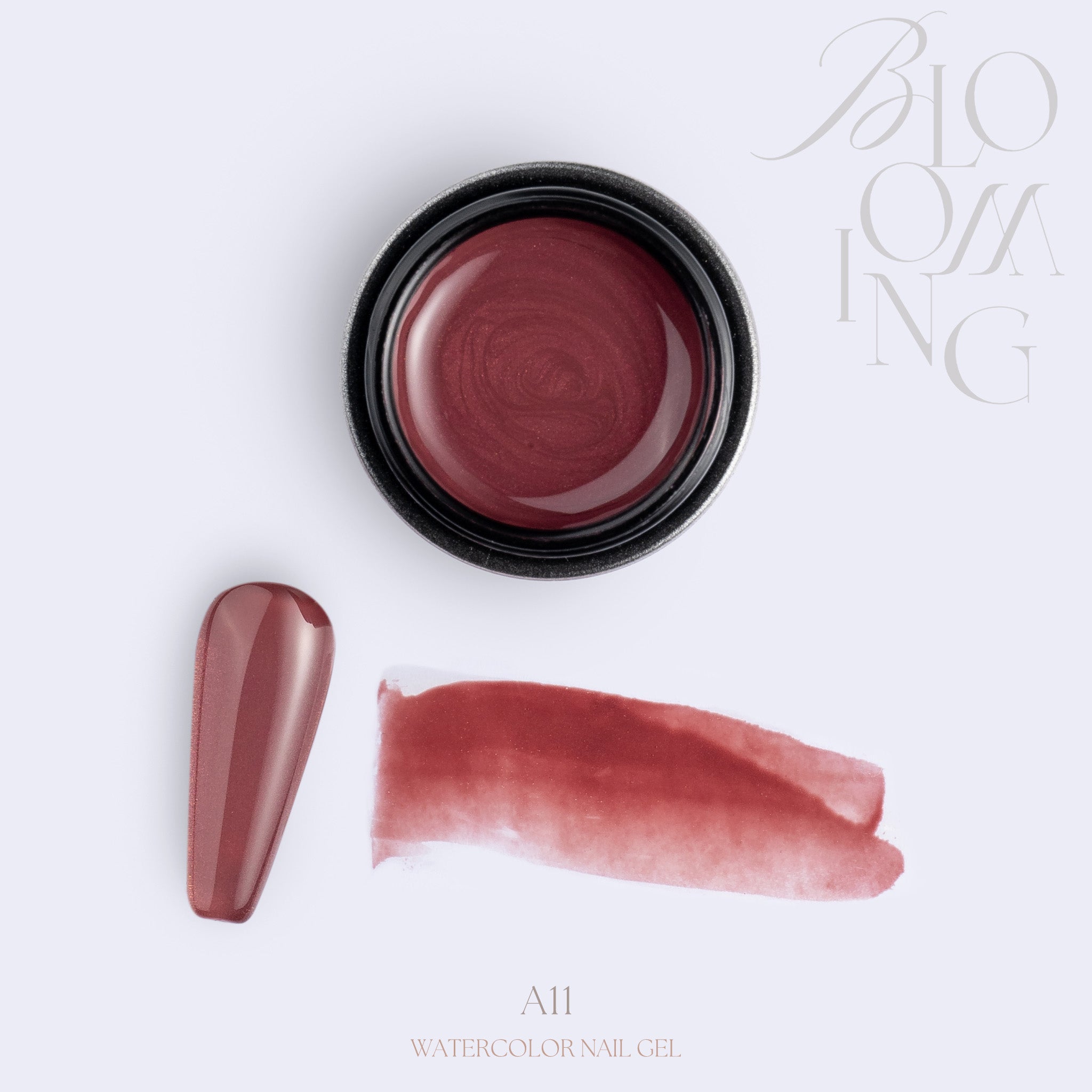 Blooming Nails - No.1 Watercolor Nail Gel Set