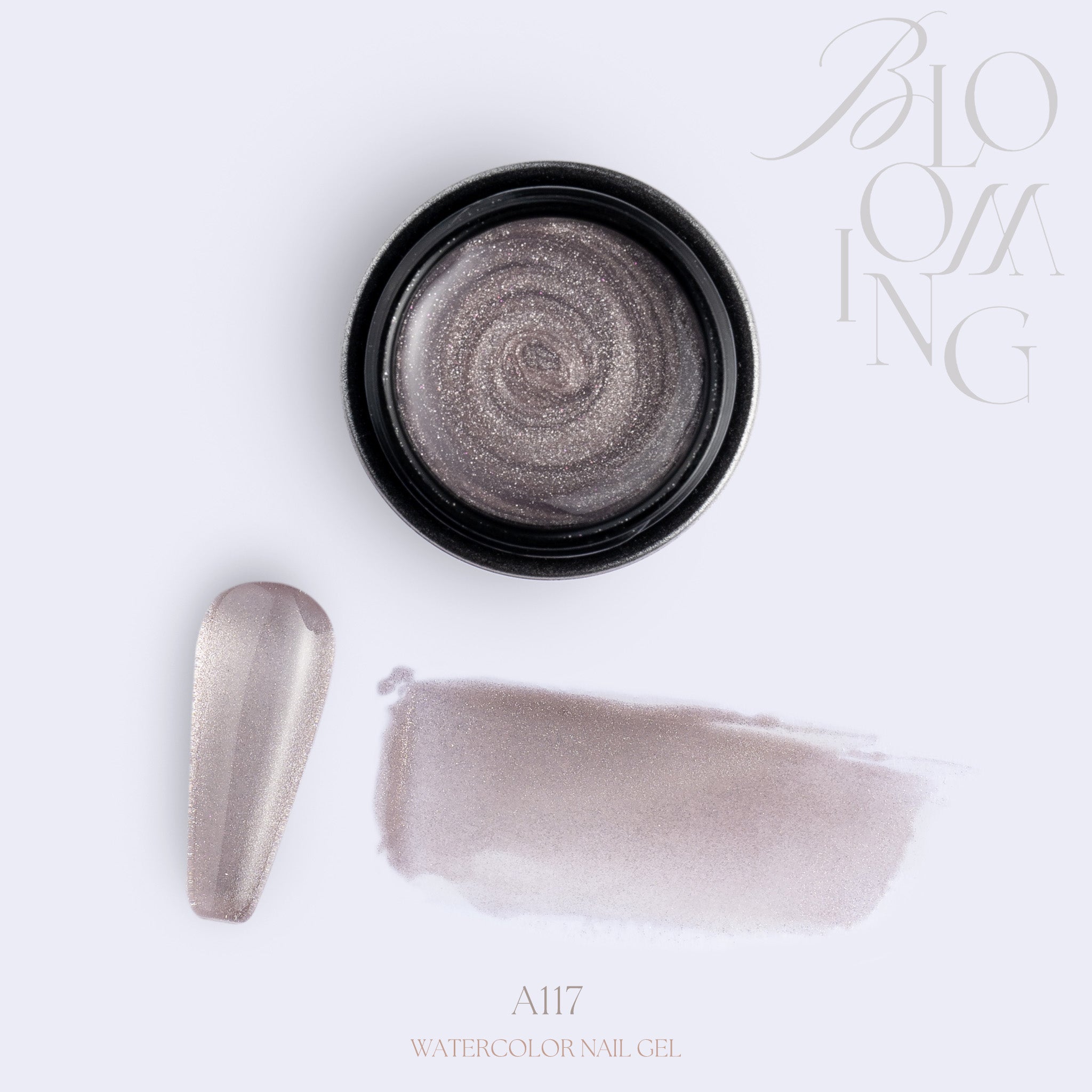Blooming Nails - No.5 Watercolor Nail Gel Set