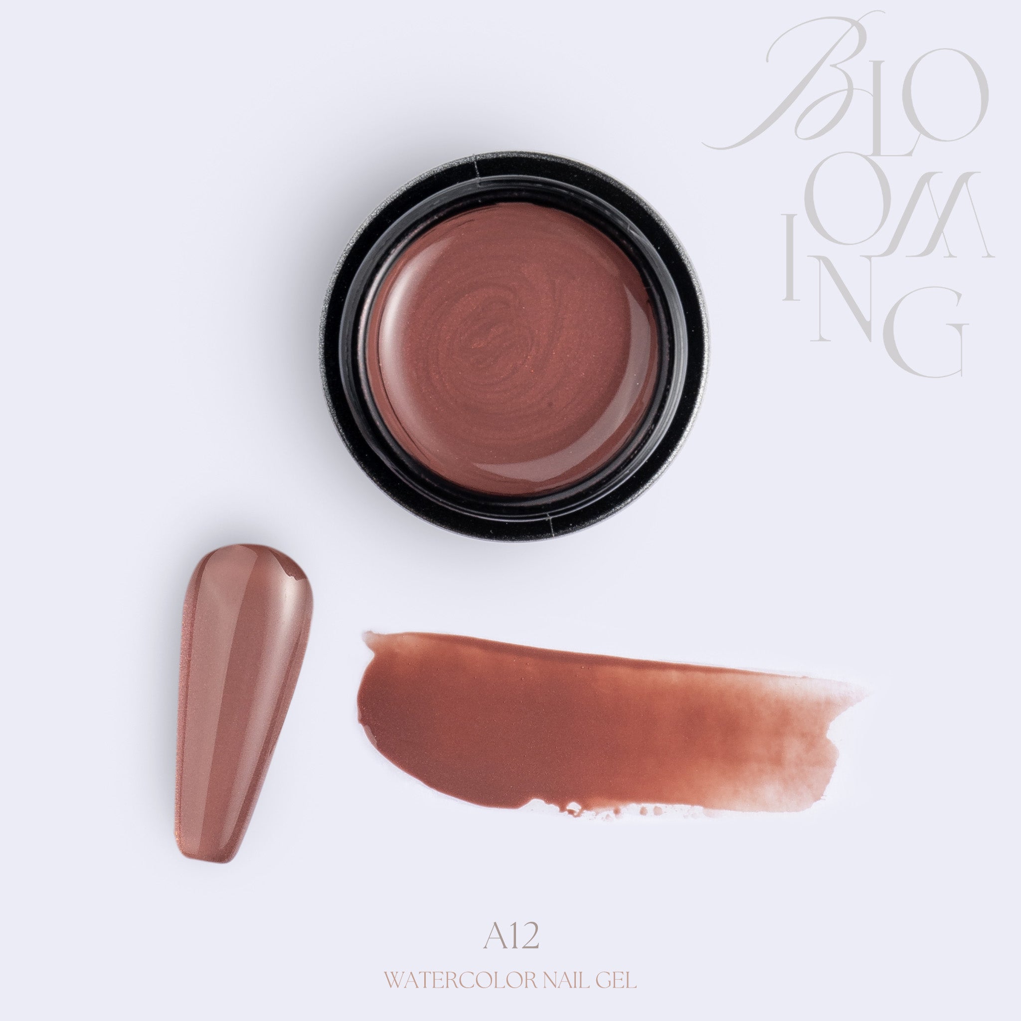 Blooming Nails - No.1 Watercolor Nail Gel Set