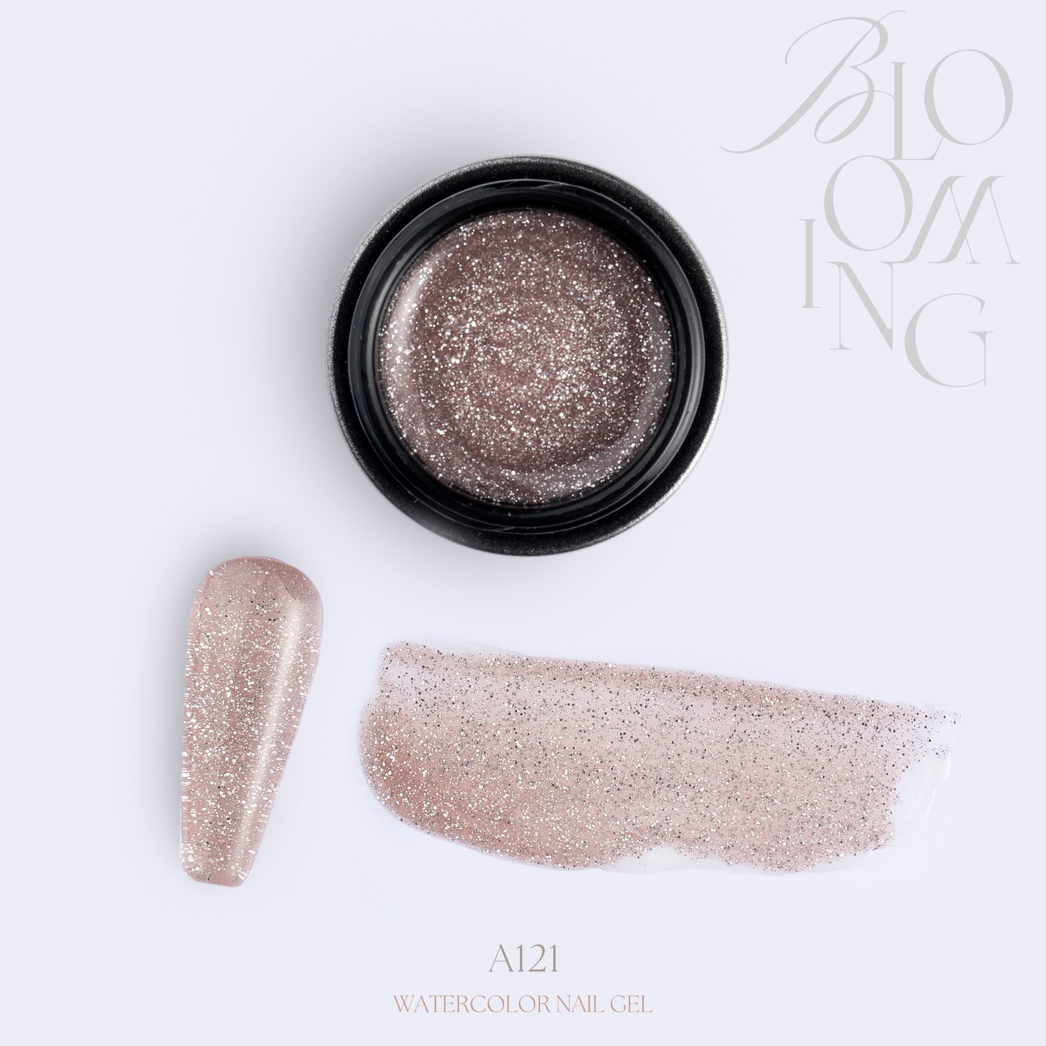 Blooming Nails - No.6 Watercolor Nail Gel Set